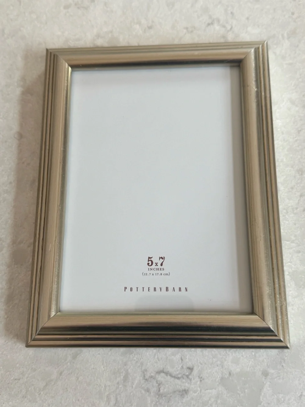 Pottery Barn Champagne Gilt 5x7 Picture Frame New In Box